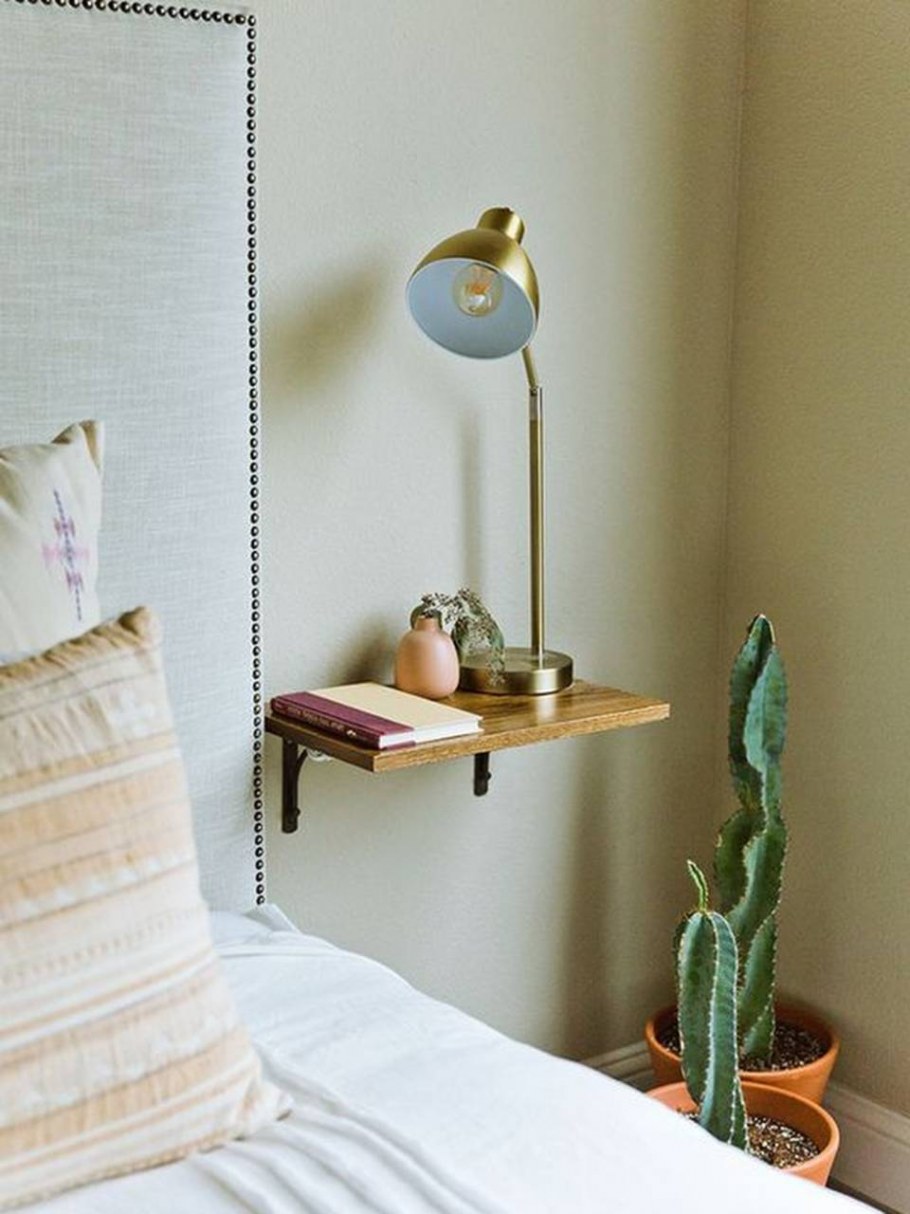 Прикроватные полочки для спальни подвесные