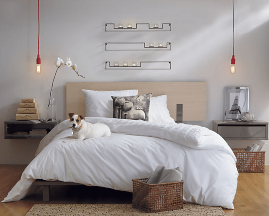 Прикроватные подвесные полки