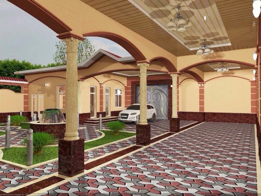 Фасад Узбекистан уйлари