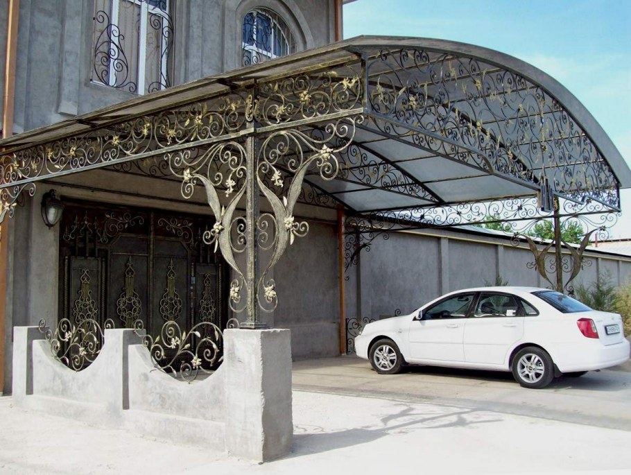 Козерог навес дарвоза