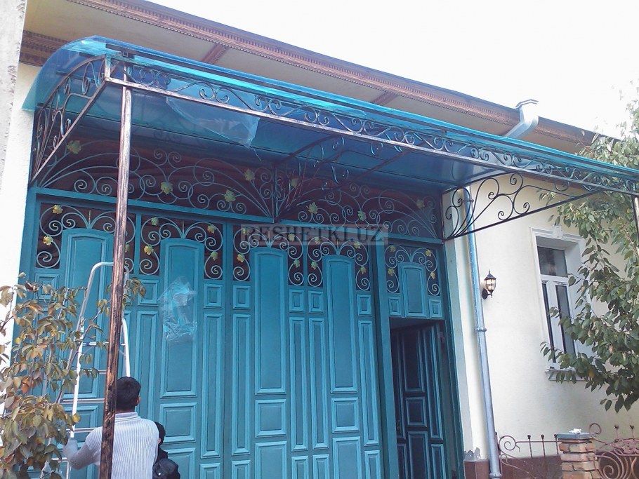 Темир дарвоза навес