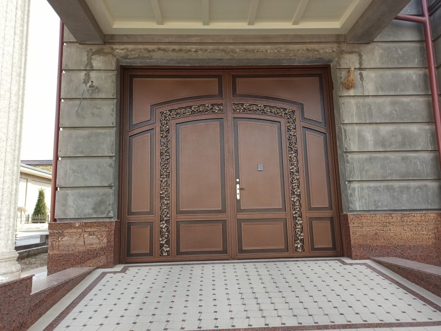 Травертин фасад Узбекистан Бухара