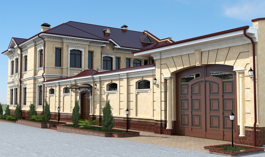 Фасад Узбекистан уйлари