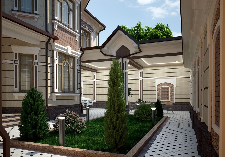 Фасад Узбекистон уйлар