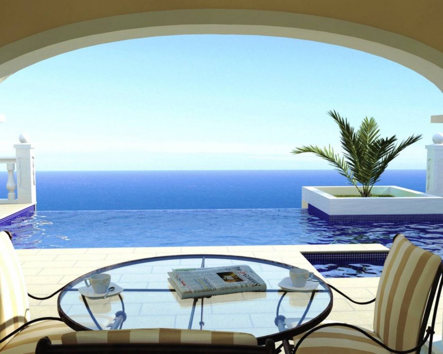 Вилла с видом на море