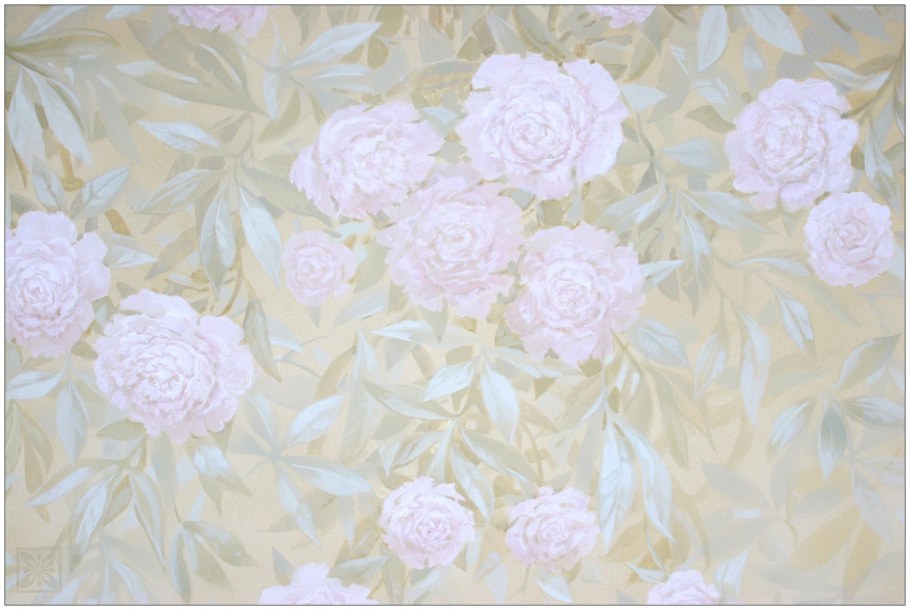 Интерьер гостиной в пастельных тонах