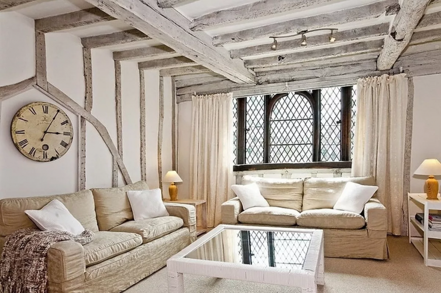 Гостиная в стиле Кантри Прованс