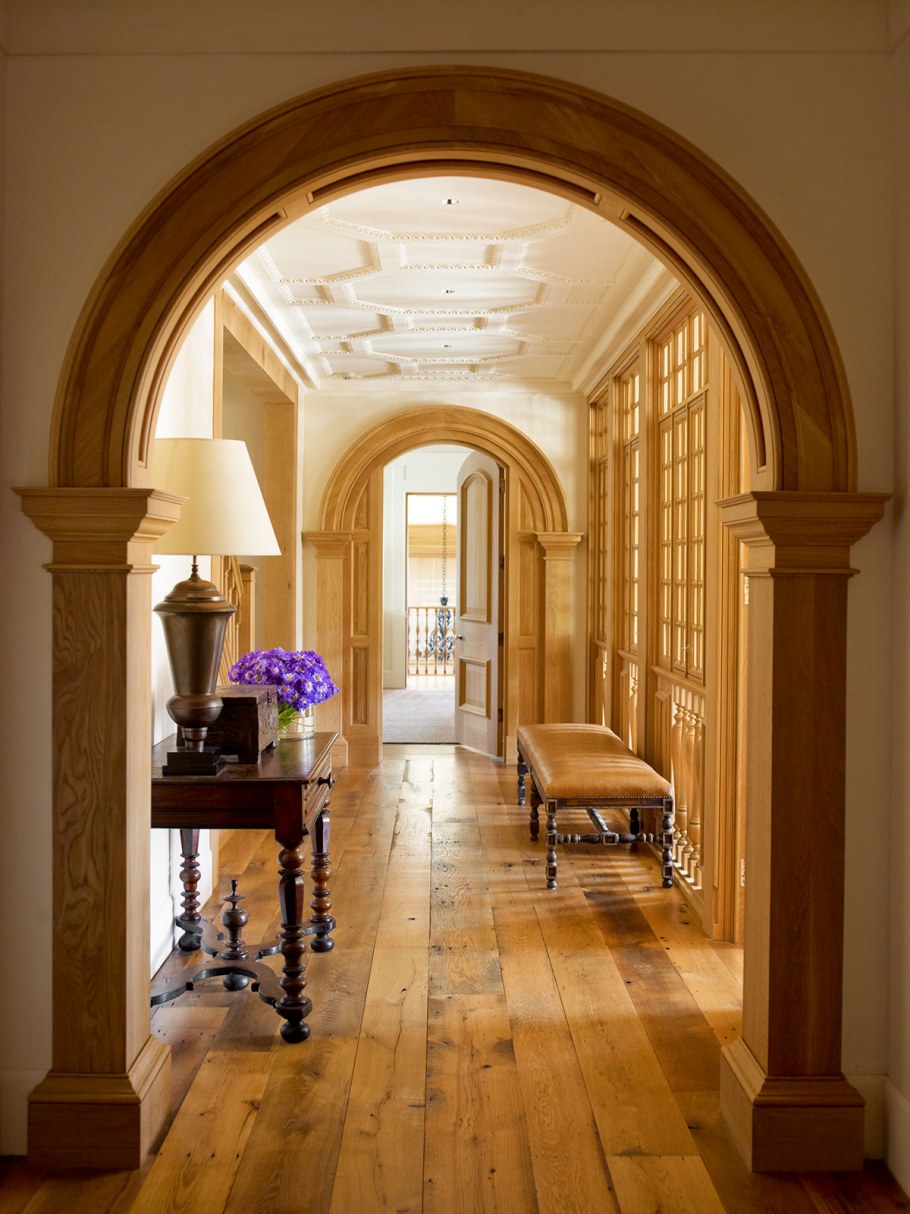 Арка в спальне в Восточном стиле