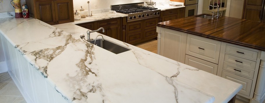 Мраморная столешница для кухни