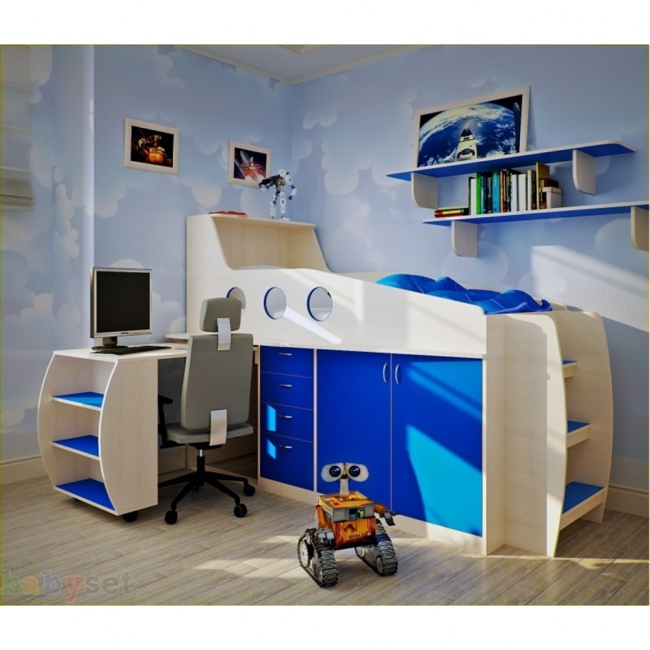 Комната с двухъярусной кроватью