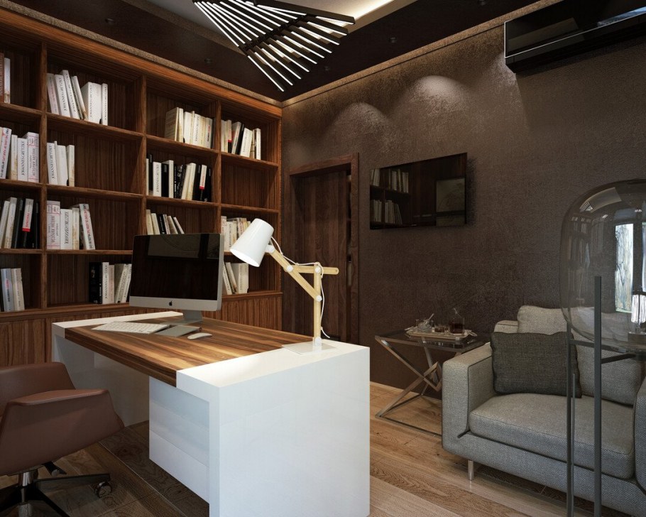 Кабинет руководителя лофт