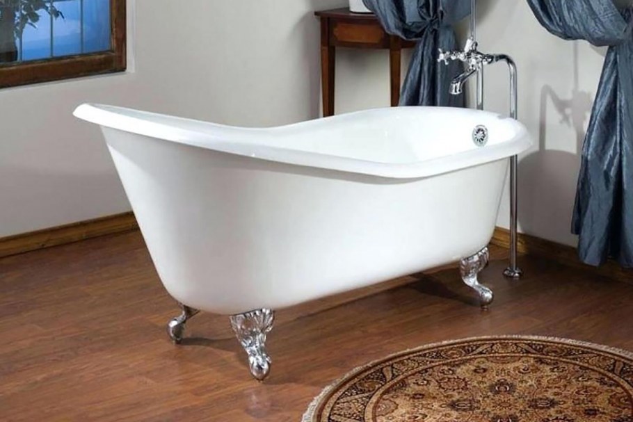 Отреставрированная чугунная ванна