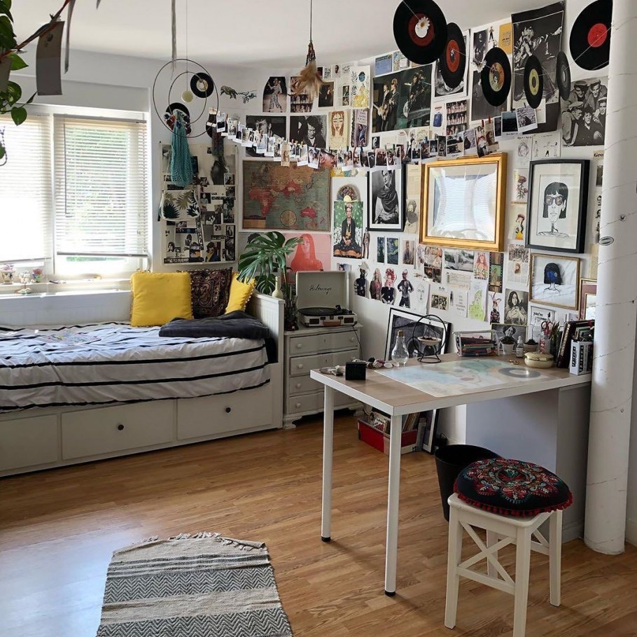 Комната для парня в винтажном стиле