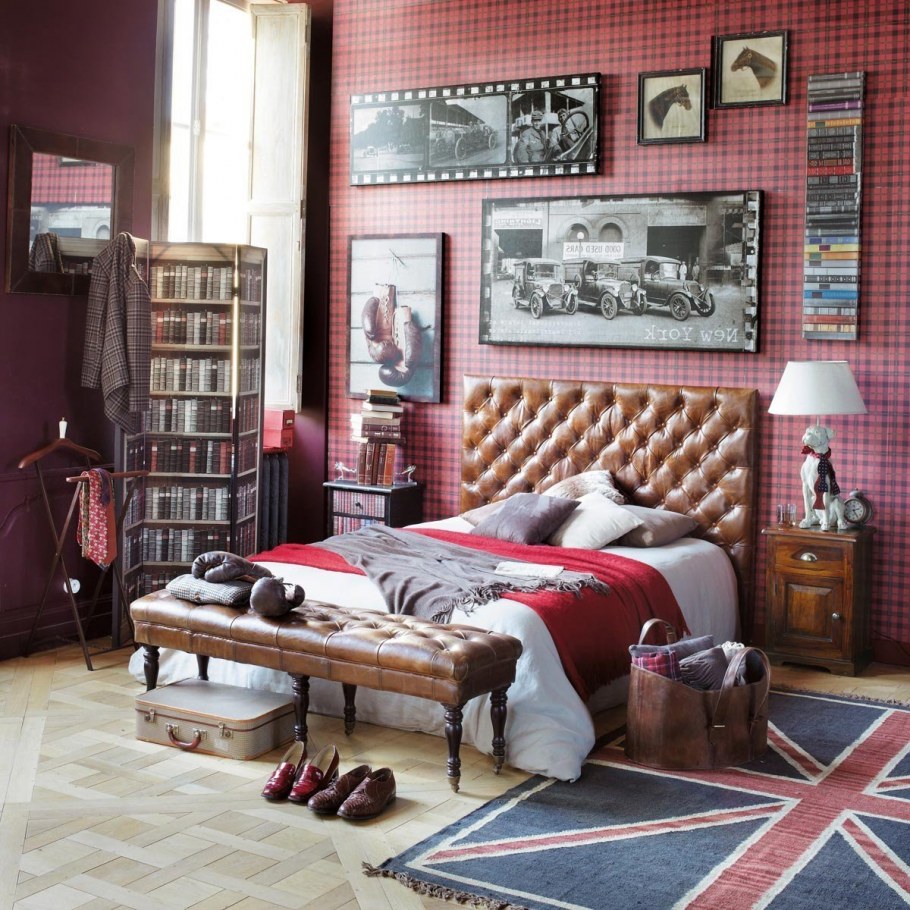 Комната в стиле ретро