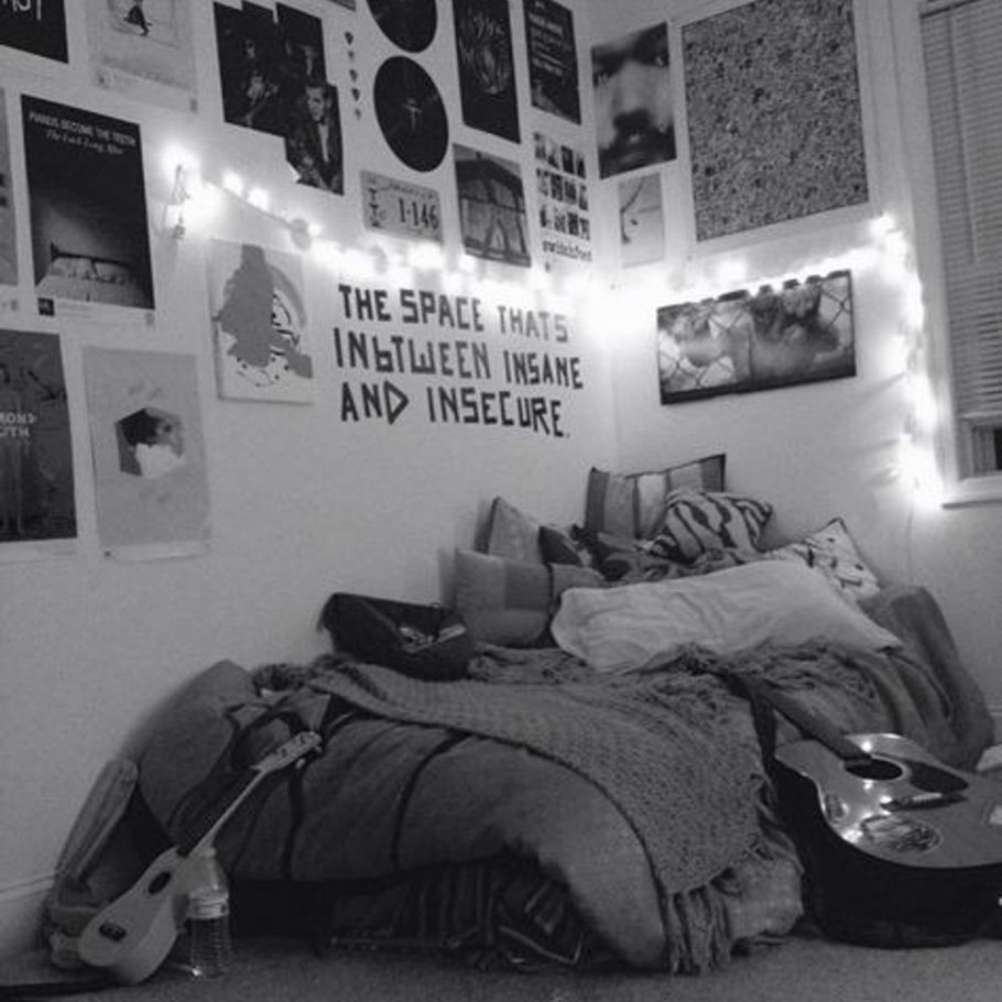 Спальня в стиле лофт индустриал