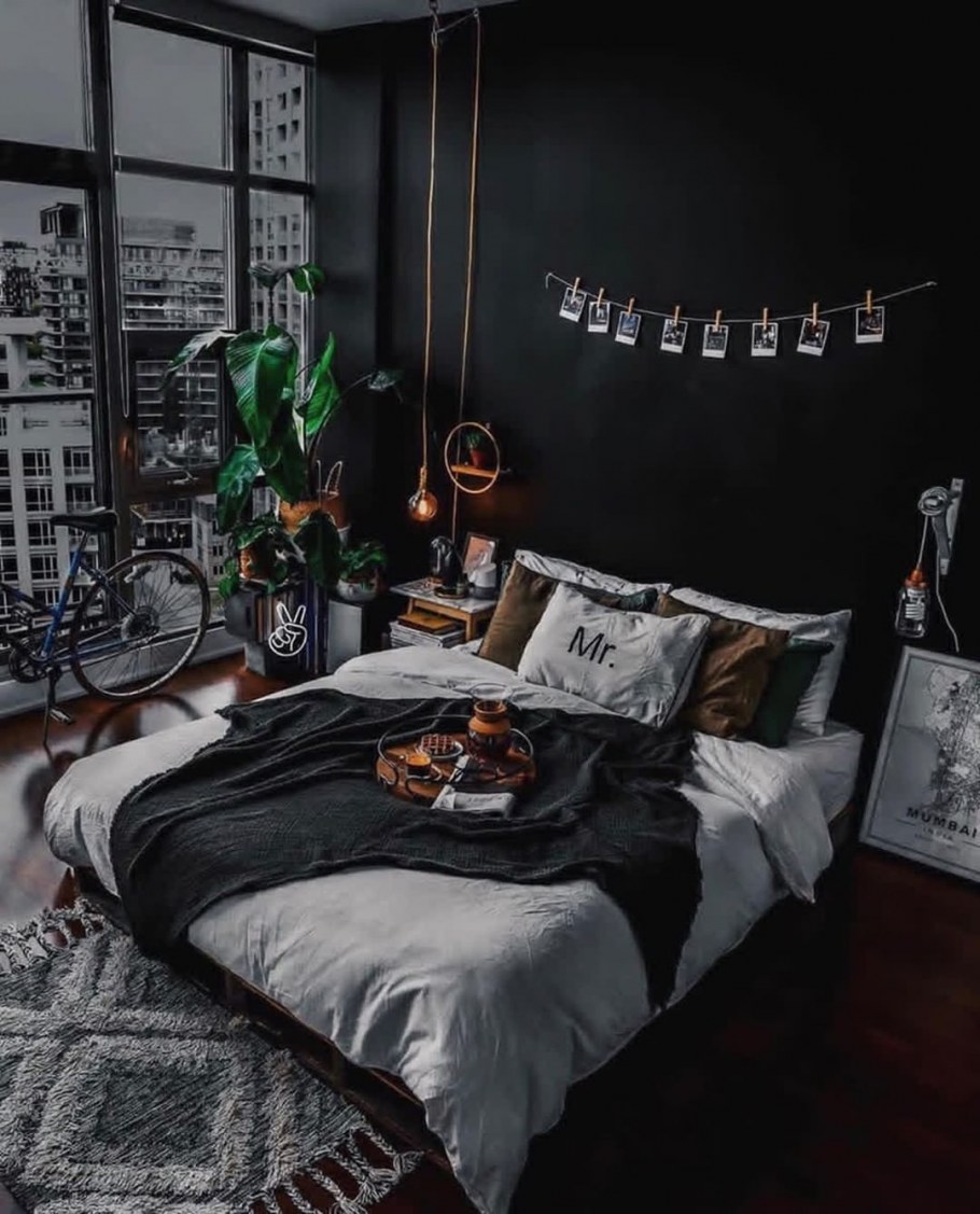 Комната подростка в стиле гранж