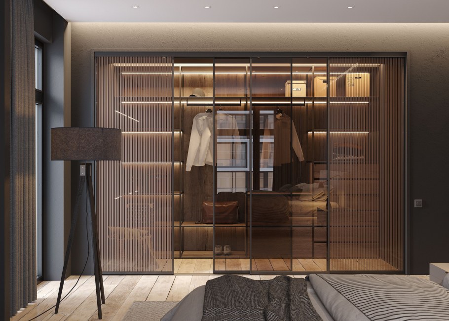 Гардеробная/стеллажная система Modus