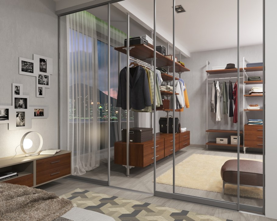 Гардеробная комната мрдорс