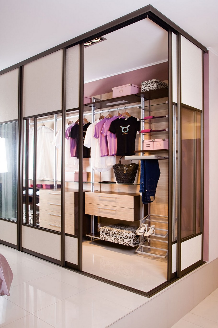 Гардеробная лофт