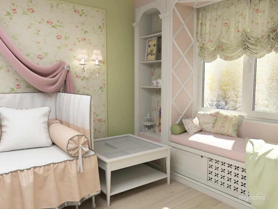 Интерьер детской комнаты девочке