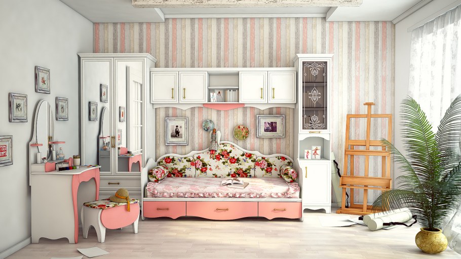 Интерьер в лавандовом стиле