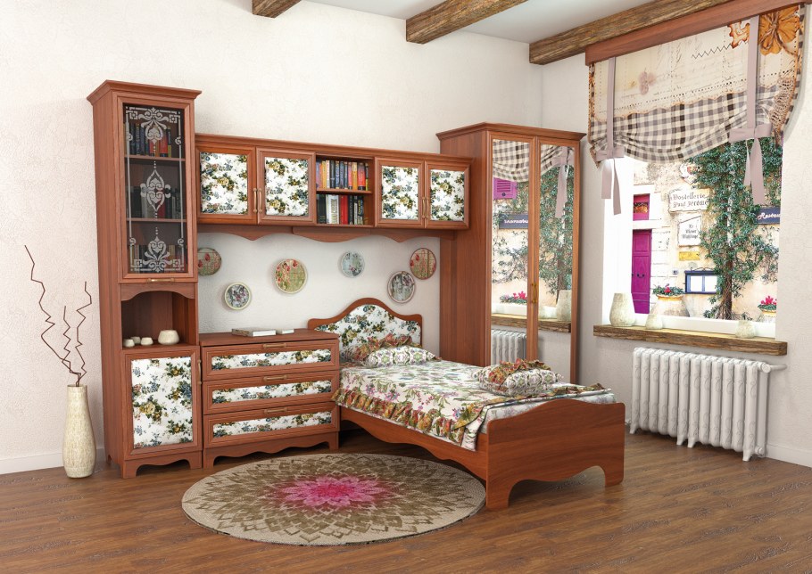 Комната для девочки в стиле Прованс