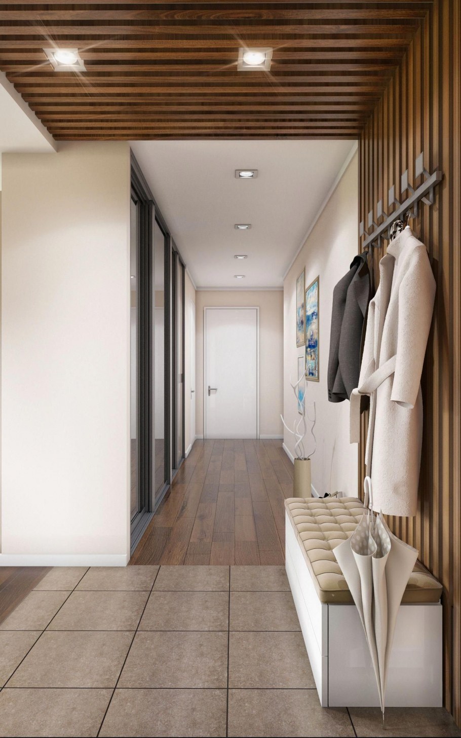 Прихожая в современном стиле