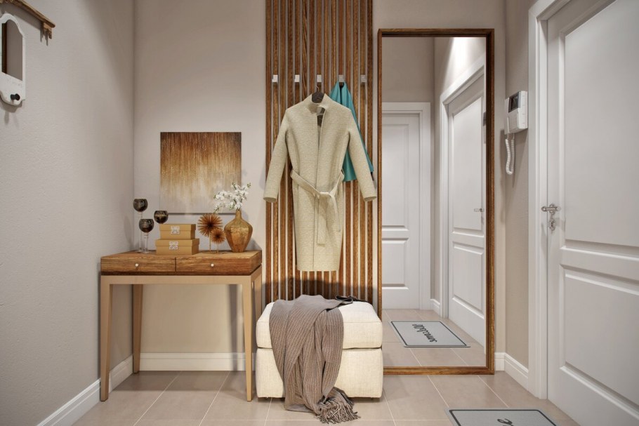 Рейки в прихожей