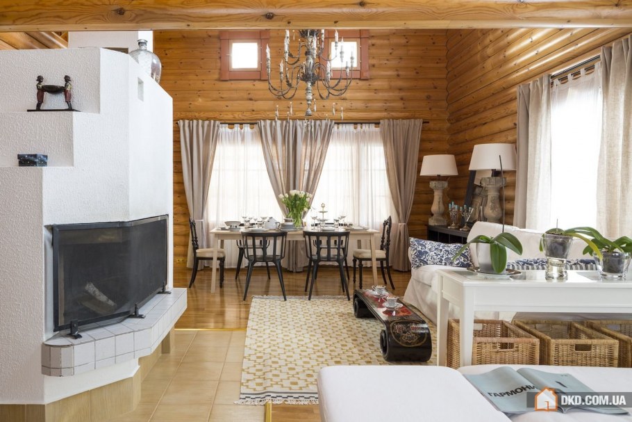 Кухня в деревенском доме