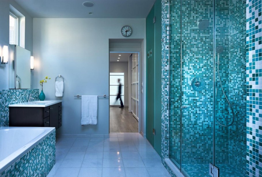 Отделка душевой комнаты плиткой