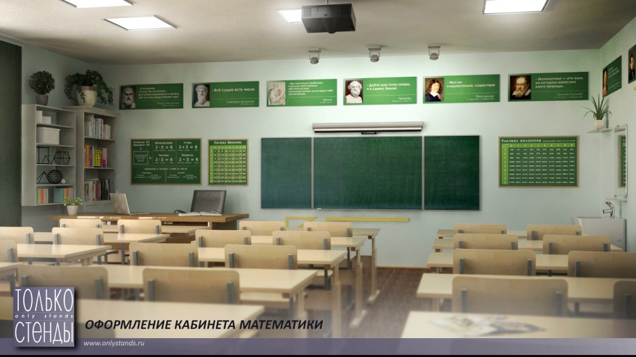 Интерьер кабинета в квартире