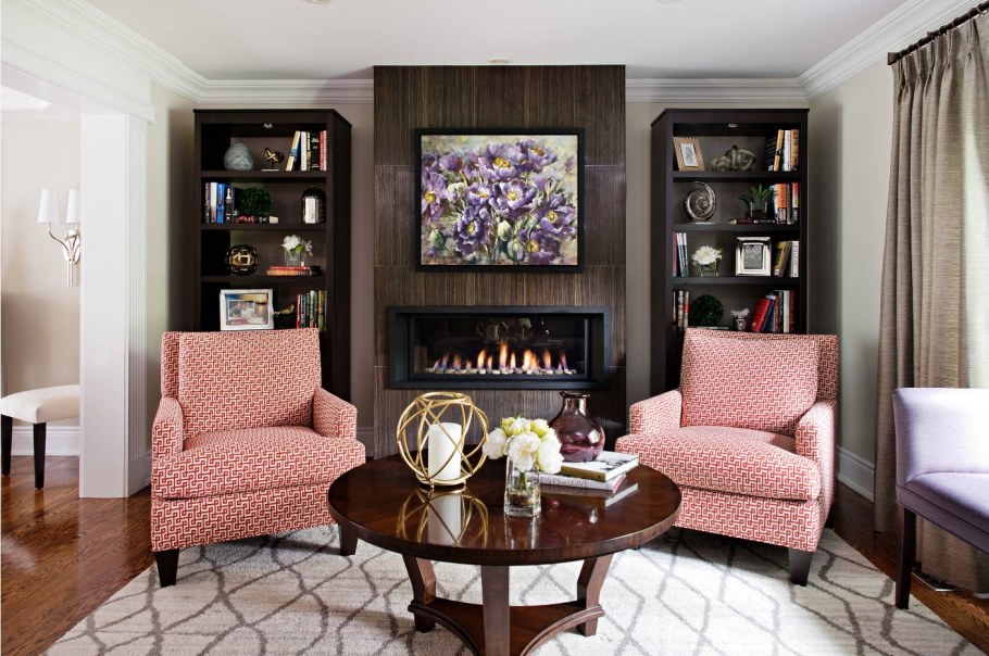 Зонирование гостиной