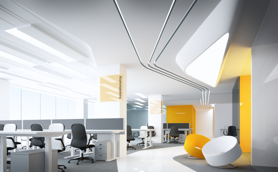 Офис в стиле Индустриальный лофт