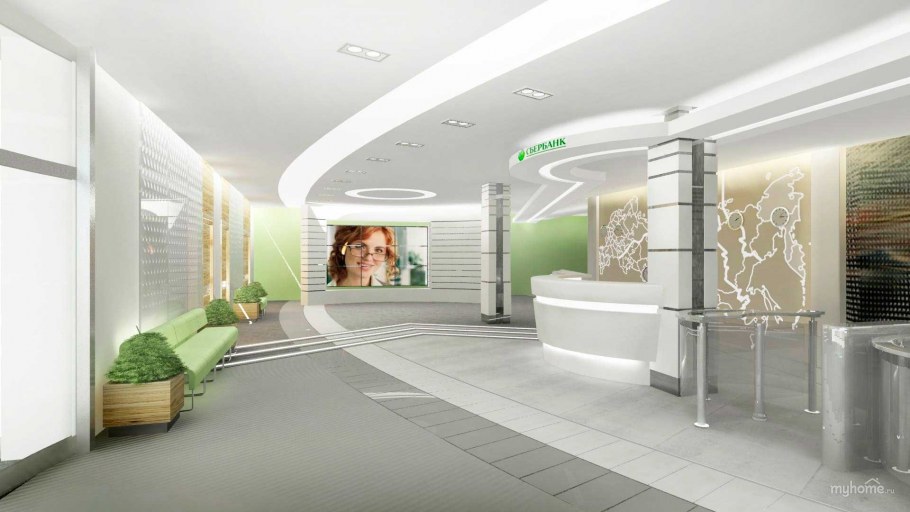 Интерьер офисного пространства