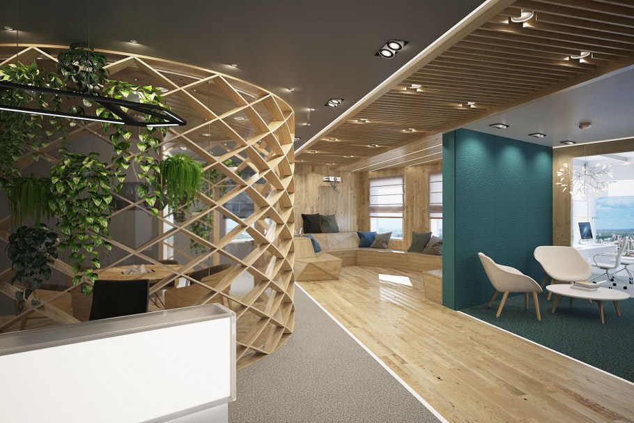 Интерьер общественного помещения