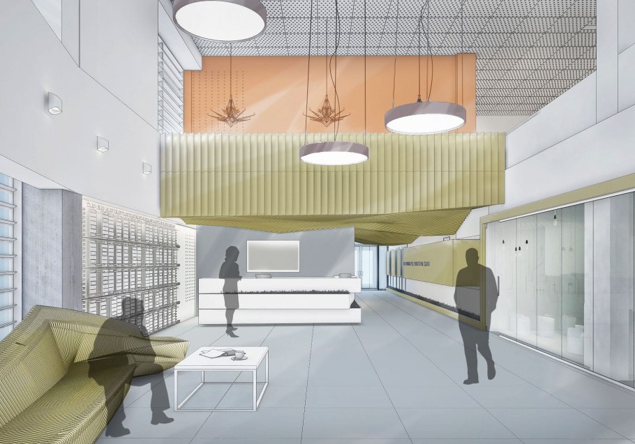 Офисный интерьер