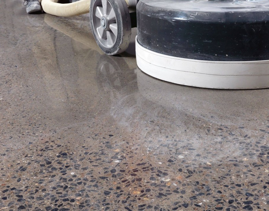 Наливной эпоксидный пол терраццо