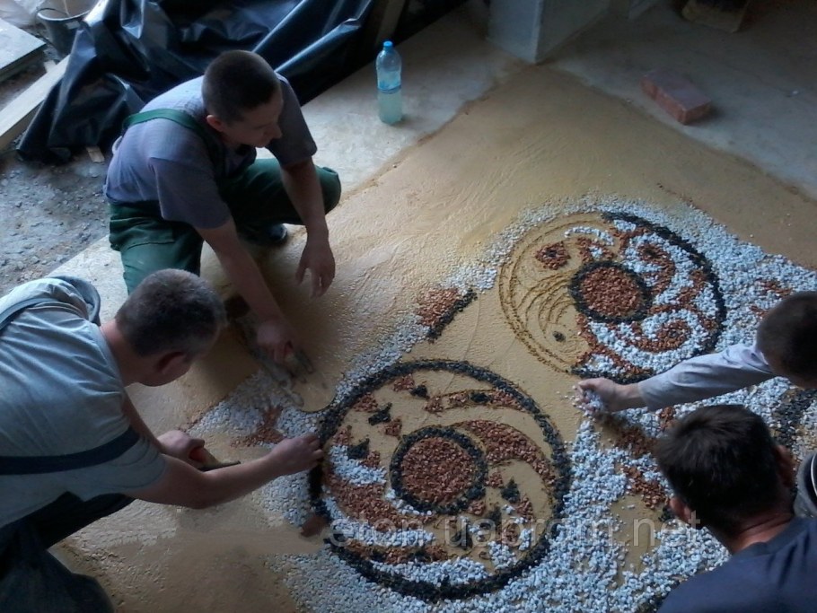 Мозаика из камушков