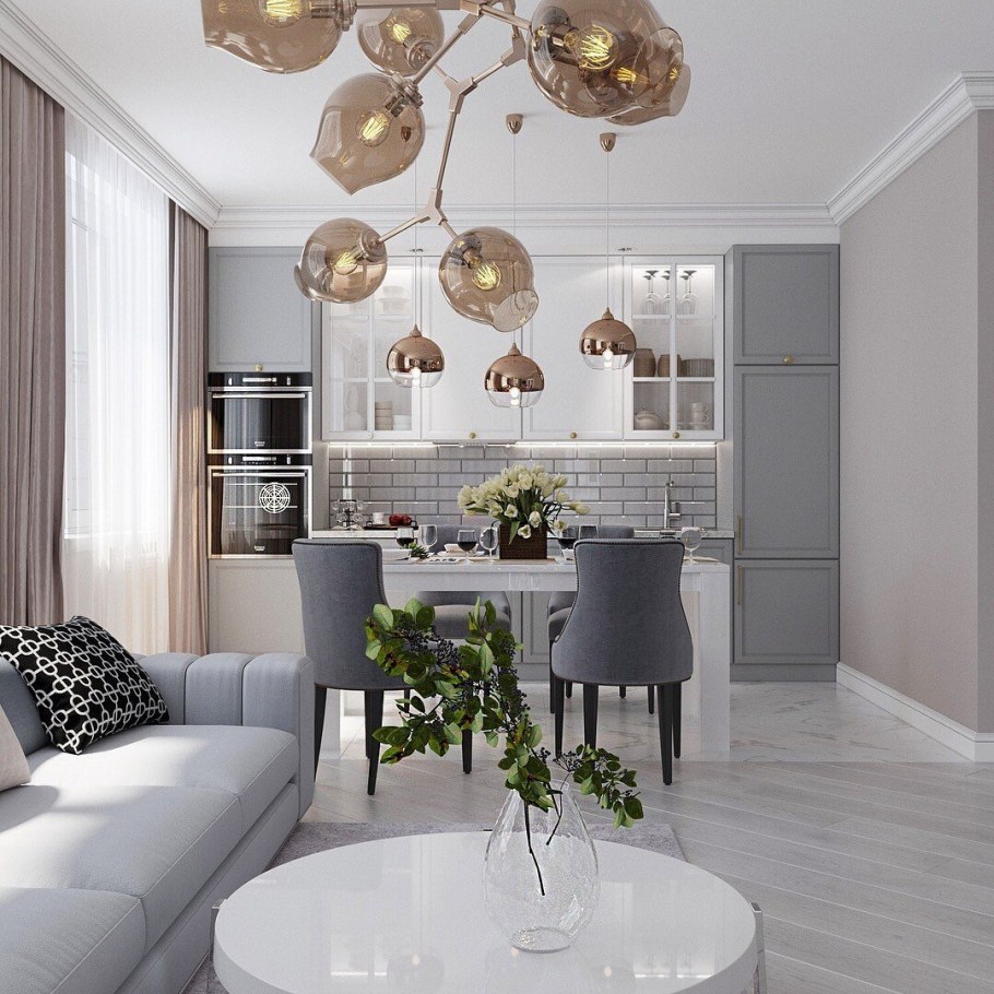 Кухня гостиная