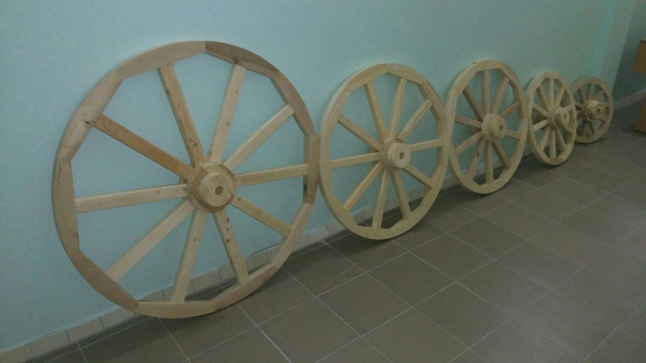 Деревянное колесо
