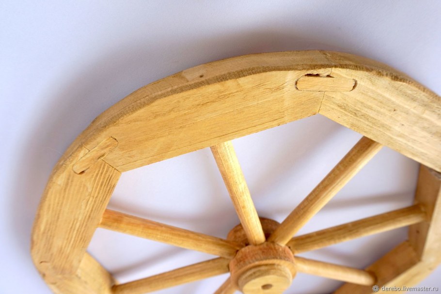 Деревянное колесо