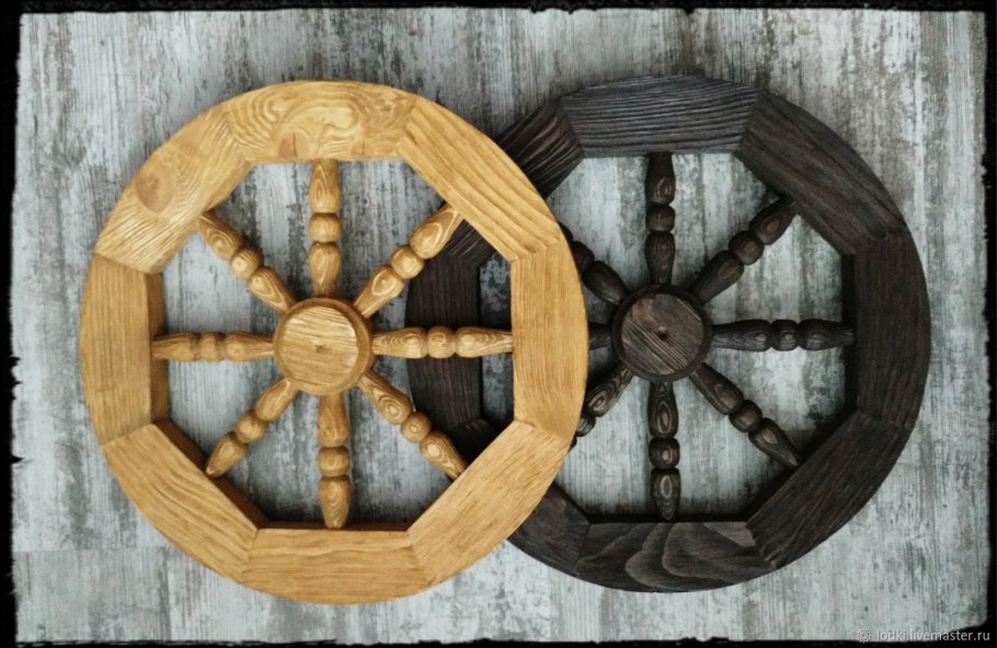 Деревянное колесо