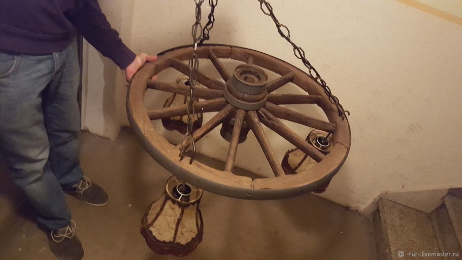Деревянное колесо
