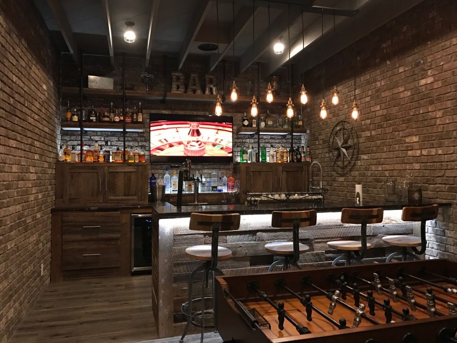 Пивной бар в стиле лофт