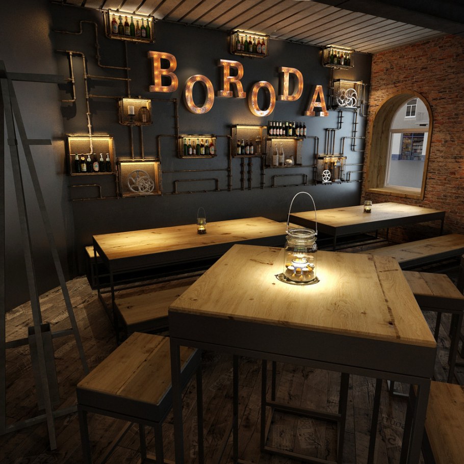 Интерьеры пивных баров