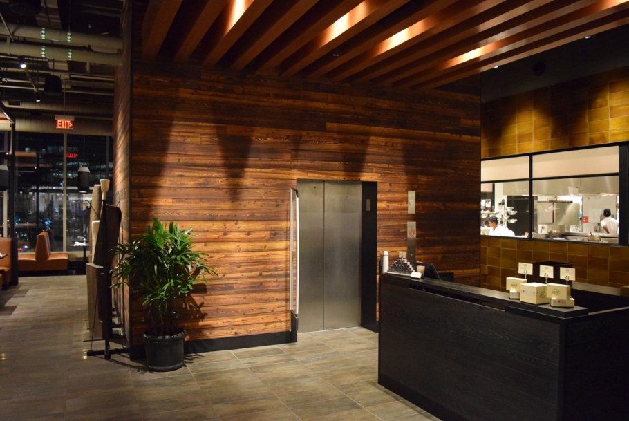 Жженое дерево в интерьере