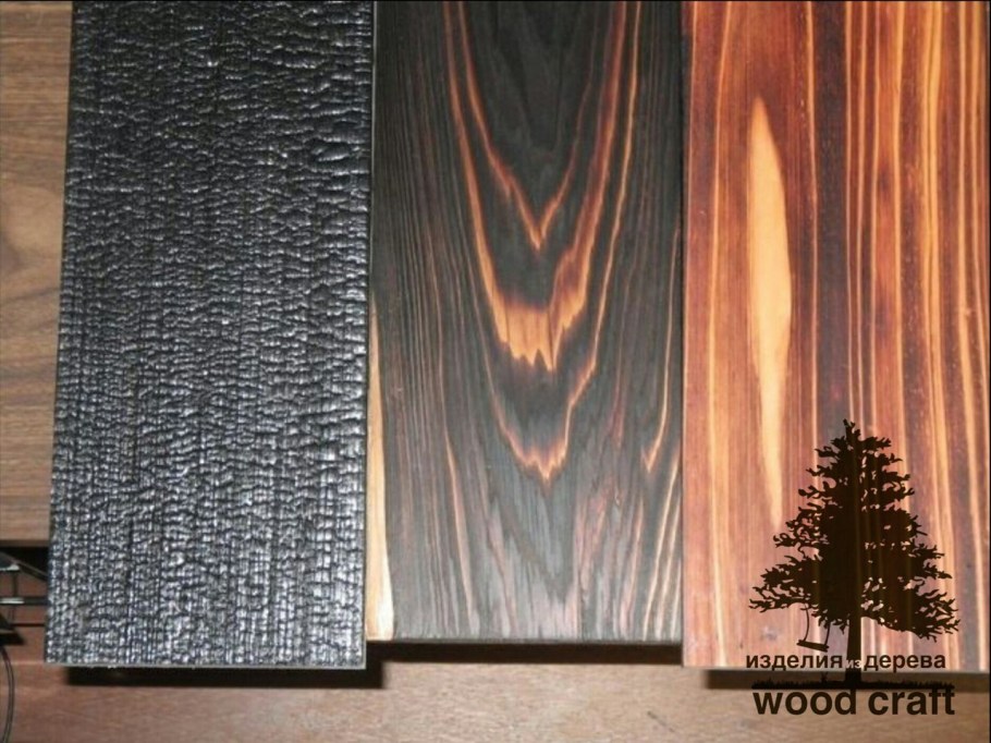 Shou Sugi ban фасад