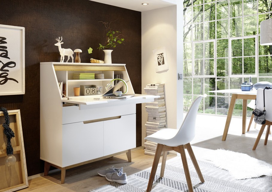 Секретер икеа белый