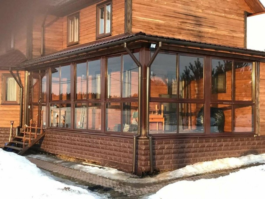 Застекленная веранда