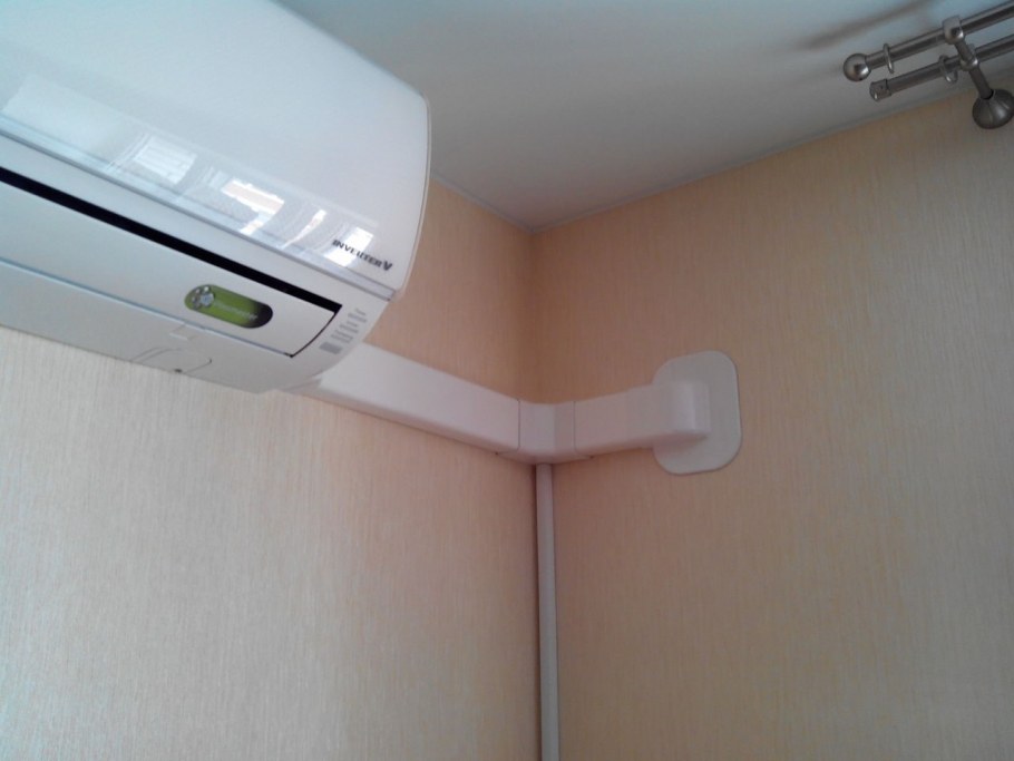 Внутренний блок кондиционера с коробом